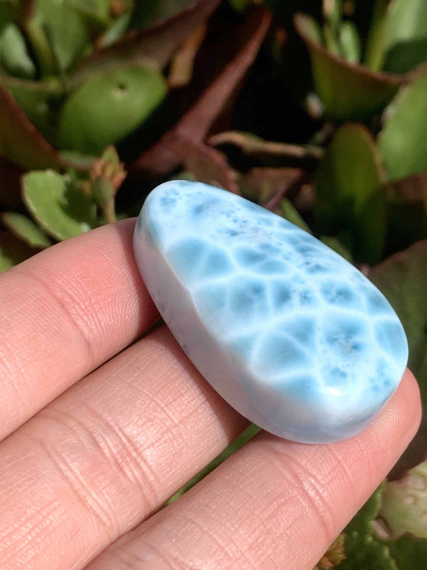 AAA Natural Authentic Dominican Larimar Pendant,Gems Jewelry,Gems Pendant,Crystal Pendant,ET716