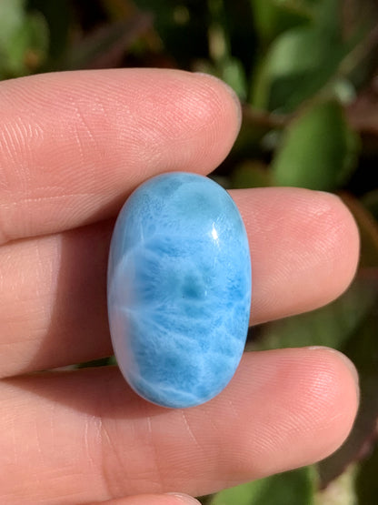 AAA Natural Authentic Dominican Larimar Pendant,Gems Jewelry,Gems Pendant,Crystal Pendant,ET717