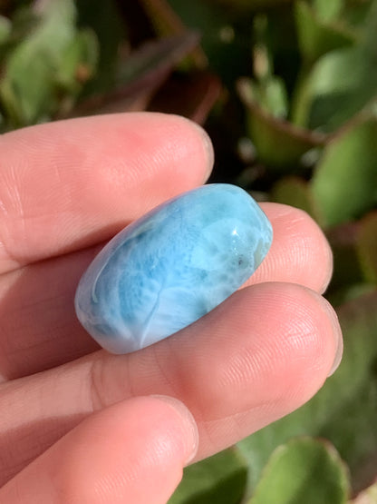 AAA Natural Authentic Dominican Larimar Pendant,Gems Jewelry,Gems Pendant,Crystal Pendant,ET717