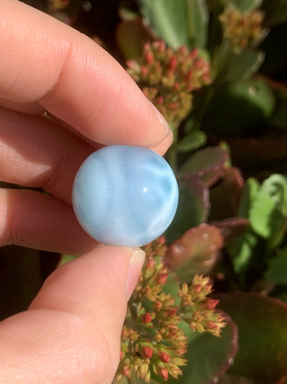 AAA+ Natural Authentic Dominican Larimar Pendant,Gems Jewelry,Gems Pendant,Crystal Pendant,ET733