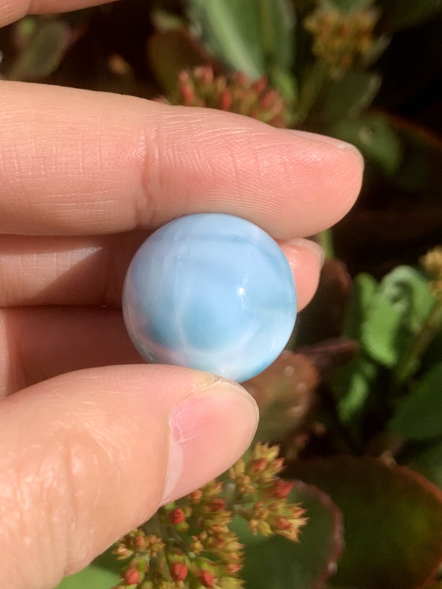 AAA+ Natural Authentic Dominican Larimar Pendant,Gems Jewelry,Gems Pendant,Crystal Pendant,ET733