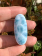 AAA+ Natural Authentic Dominican Larimar Pendant,Gems Jewelry,Gems Pendant,Crystal Pendant ET740