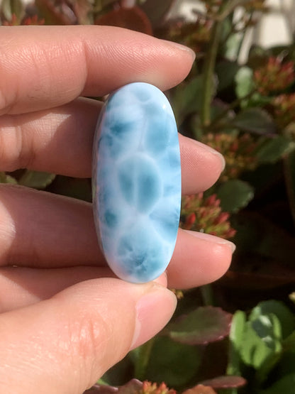 AAA+ Natural Authentic Dominican Larimar Pendant,Gems Jewelry,Gems Pendant,Crystal Pendant ET740