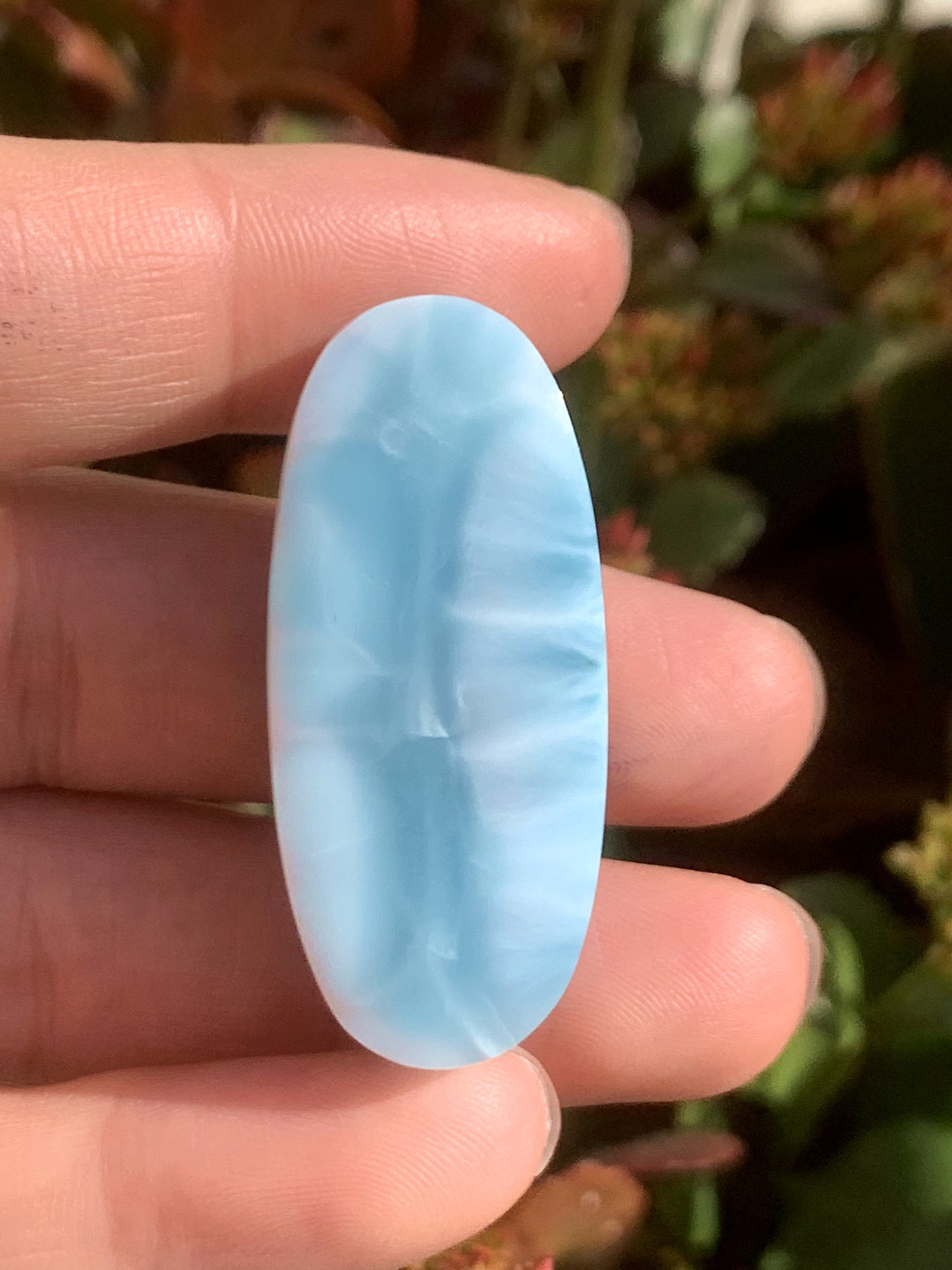 AAA+ Natural Authentic Dominican Larimar Pendant,Gems Jewelry,Gems Pendant,Crystal Pendant ET740