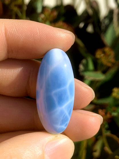 AAA+ Natural Authentic Dominican Larimar Pendant,Gems Jewelry,Gems Pendant,Crystal Pendant ET742