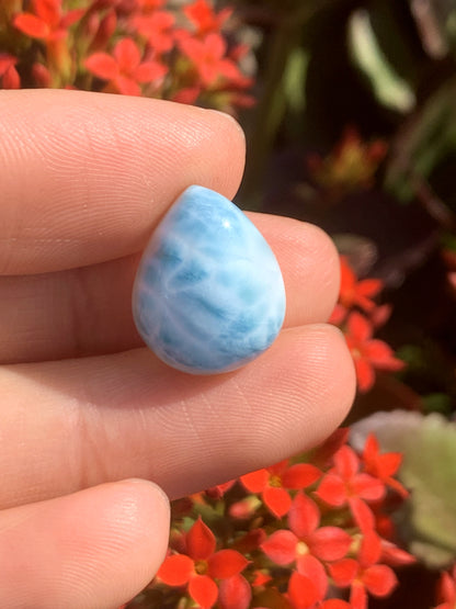 AAA+ Natural Authentic Dominican Larimar Pendant,Gems Jewelry,Gems Pendant,Crystal Pendant ET751