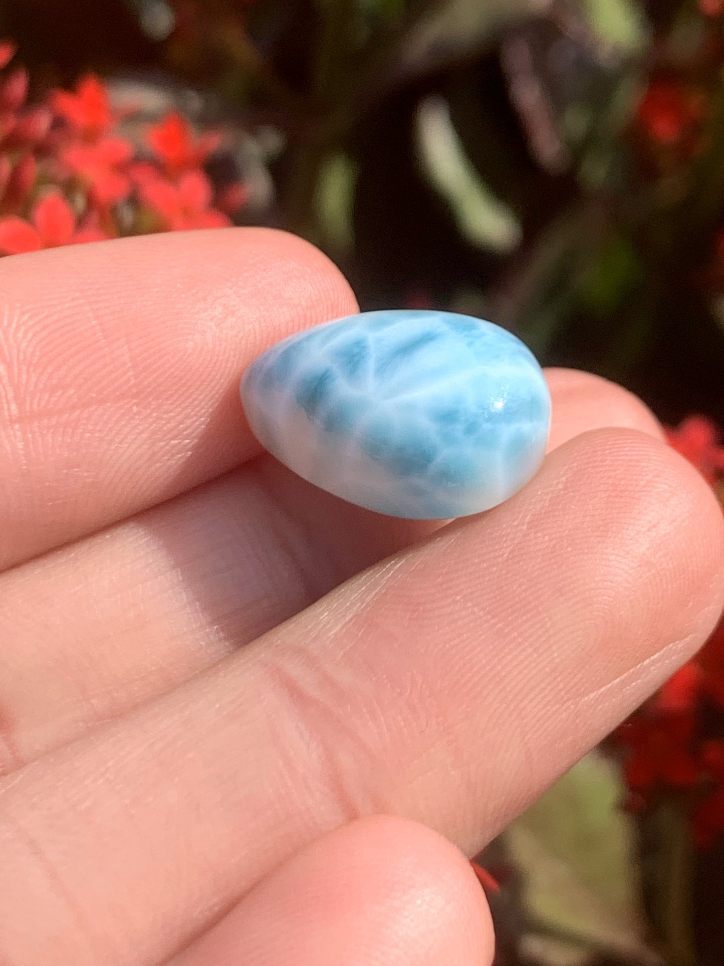 AAA+ Natural Authentic Dominican Larimar Pendant,Gems Jewelry,Gems Pendant,Crystal Pendant ET751