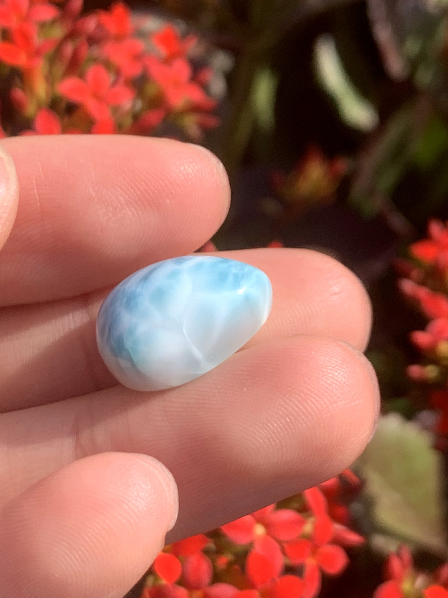 AAA+ Natural Authentic Dominican Larimar Pendant,Gems Jewelry,Gems Pendant,Crystal Pendant ET751