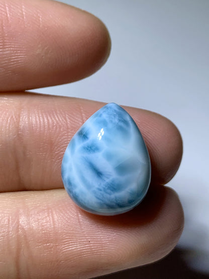 AAA+ Natural Authentic Dominican Larimar Pendant,Gems Jewelry,Gems Pendant,Crystal Pendant ET751