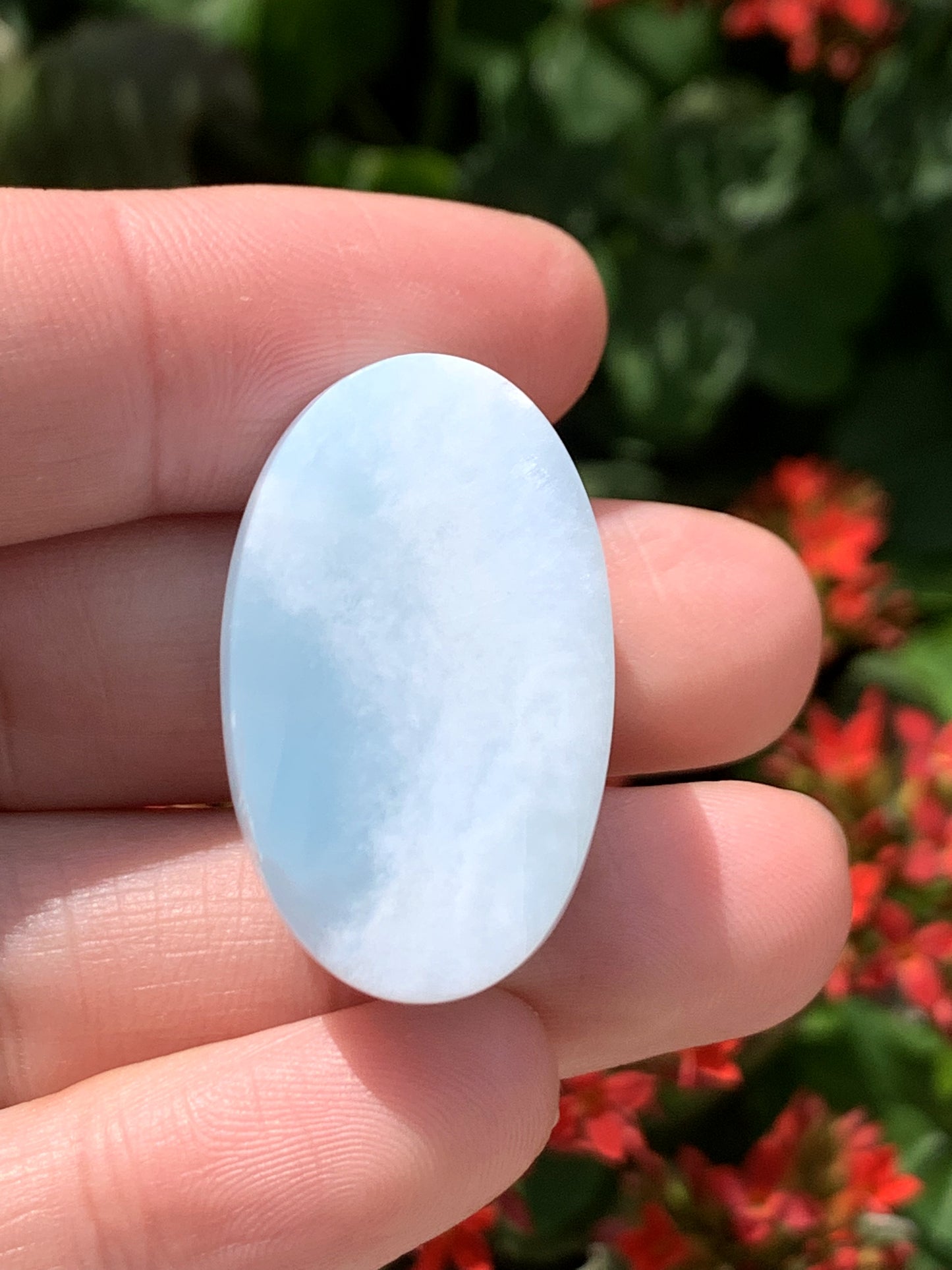 AAA Natural Authentic Dominican Larimar Pendant,Gems Jewelry,Gems Pendant,Crystal Pendant ET766