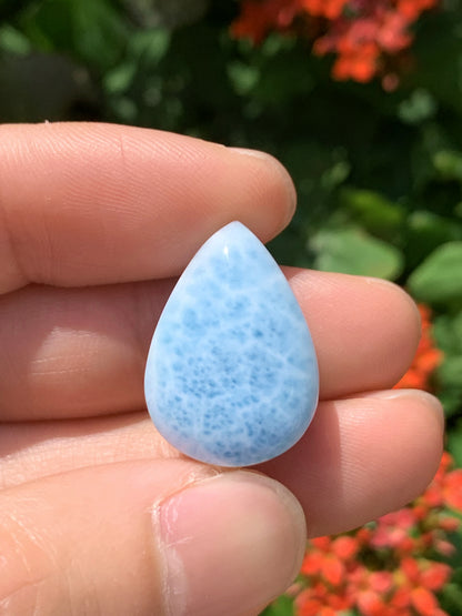 AAA Natural Authentic Dominican Larimar Pendant,Gems Jewelry,Gems Pendant,Crystal Pendant ET784