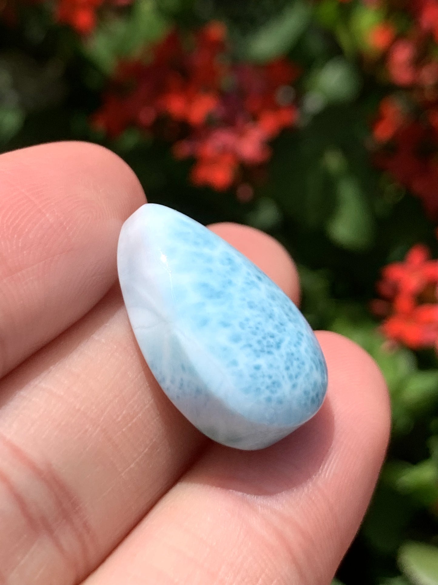 AAA Natural Authentic Dominican Larimar Pendant,Gems Jewelry,Gems Pendant,Crystal Pendant ET784