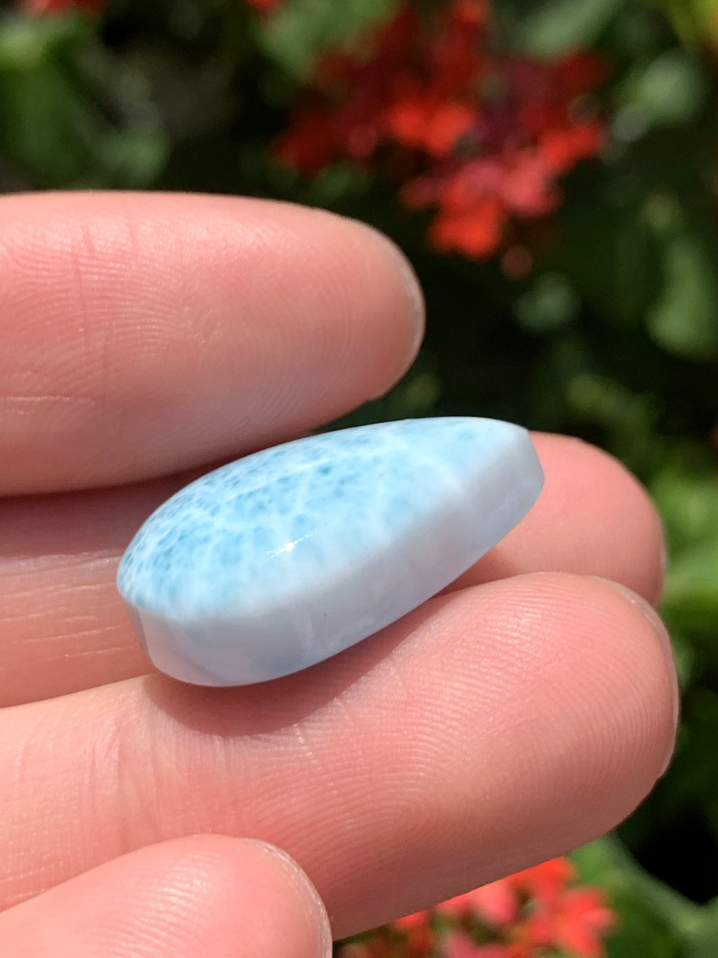 AAA Natural Authentic Dominican Larimar Pendant,Gems Jewelry,Gems Pendant,Crystal Pendant ET784