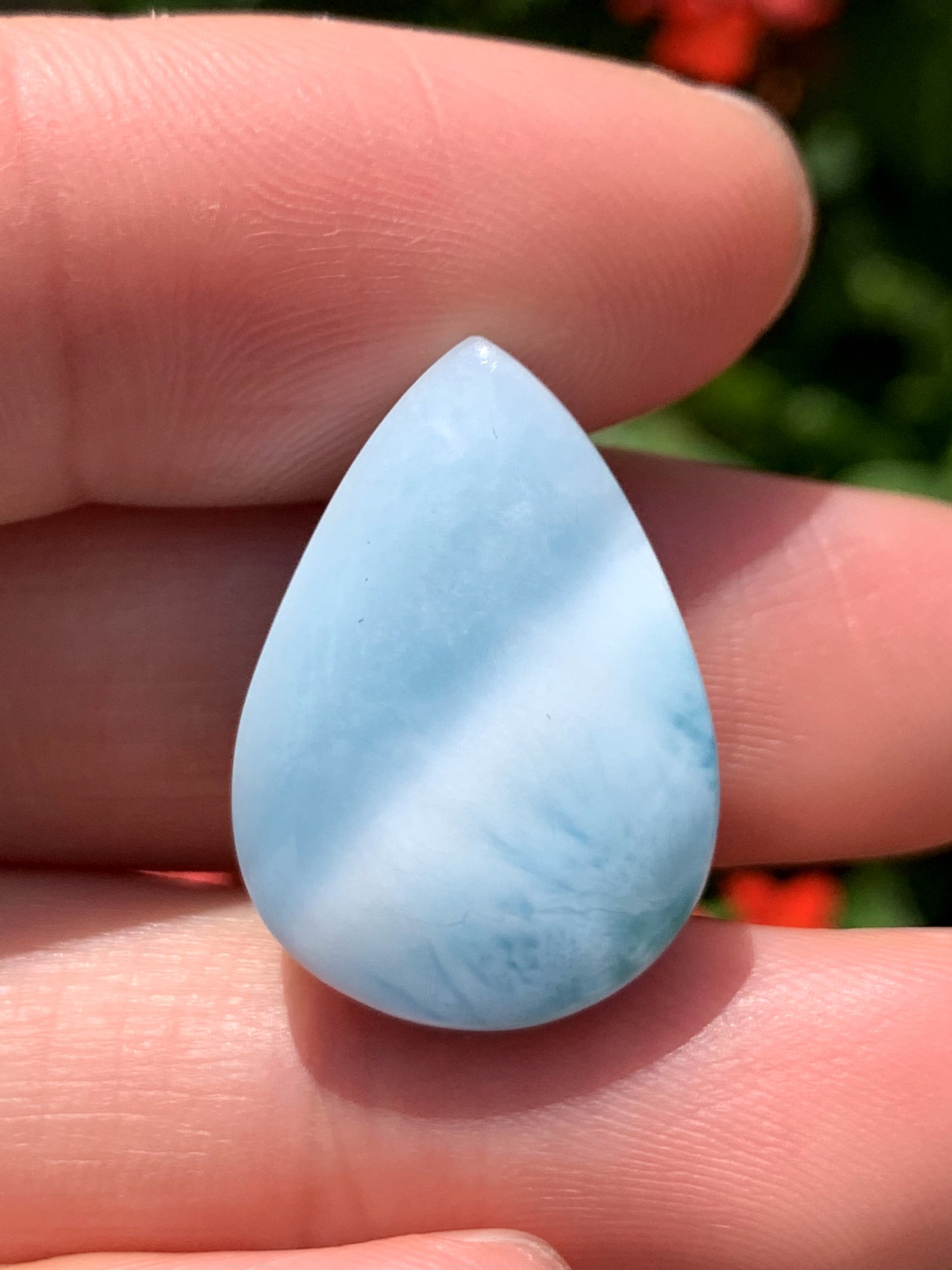 AAA Natural Authentic Dominican Larimar Pendant,Gems Jewelry,Gems Pendant,Crystal Pendant ET784