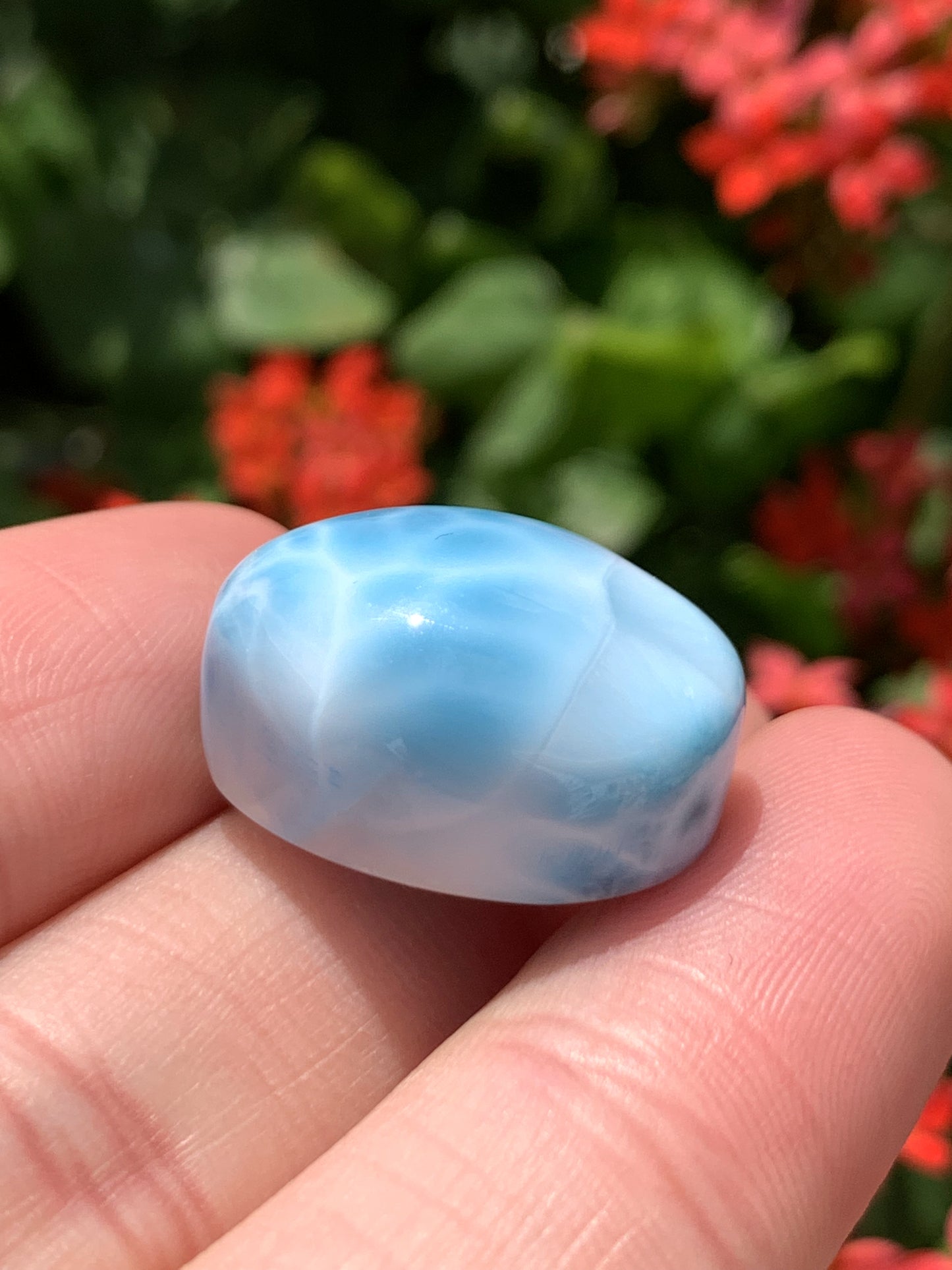 AAA+ Natural Authentic Dominican Larimar Pendant,Gems Jewelry,Gems Pendant,Crystal Pendant ET788