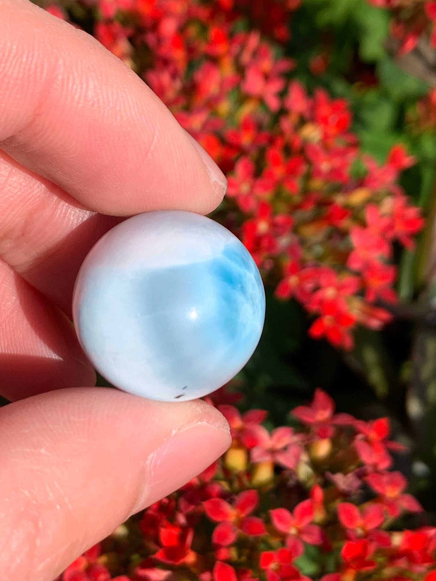 AAA Natural Authentic Dominican Larimar Pendant,Gems Jewelry,Gems Pendant,Crystal Pendant,ET791