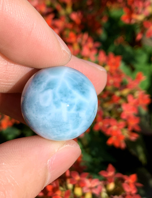 AAA Natural Authentic Dominican Larimar Pendant,Gems Jewelry,Gems Pendant,Crystal Pendant,ET793