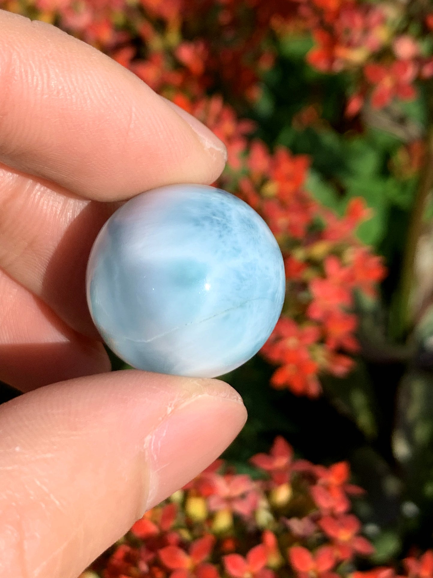 AAA Natural Authentic Dominican Larimar Pendant,Gems Jewelry,Gems Pendant,Crystal Pendant,ET793