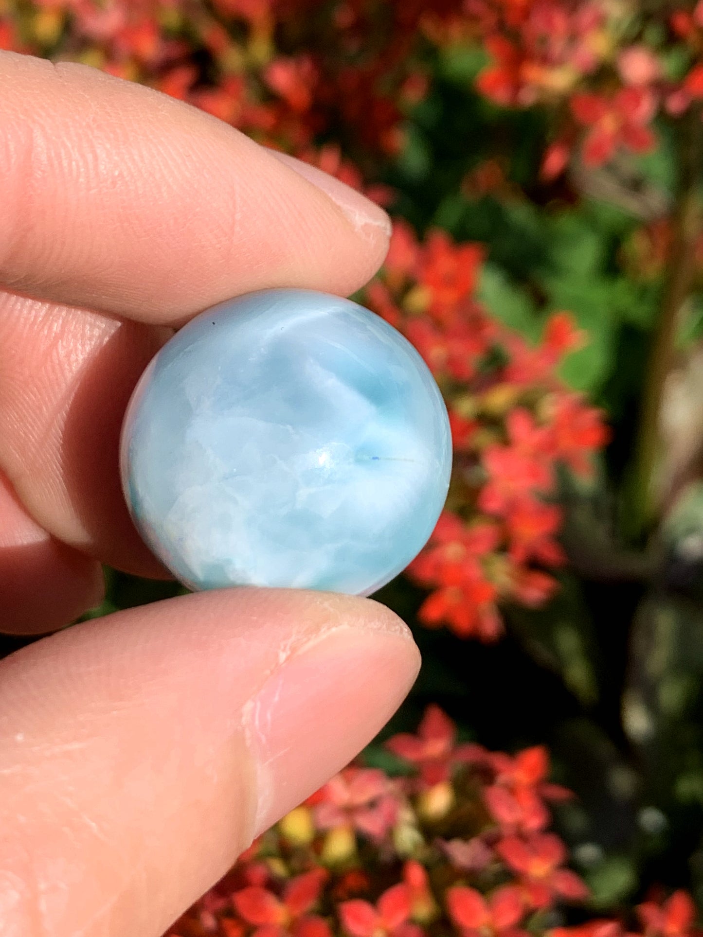 AAA Natural Authentic Dominican Larimar Pendant,Gems Jewelry,Gems Pendant,Crystal Pendant,ET793