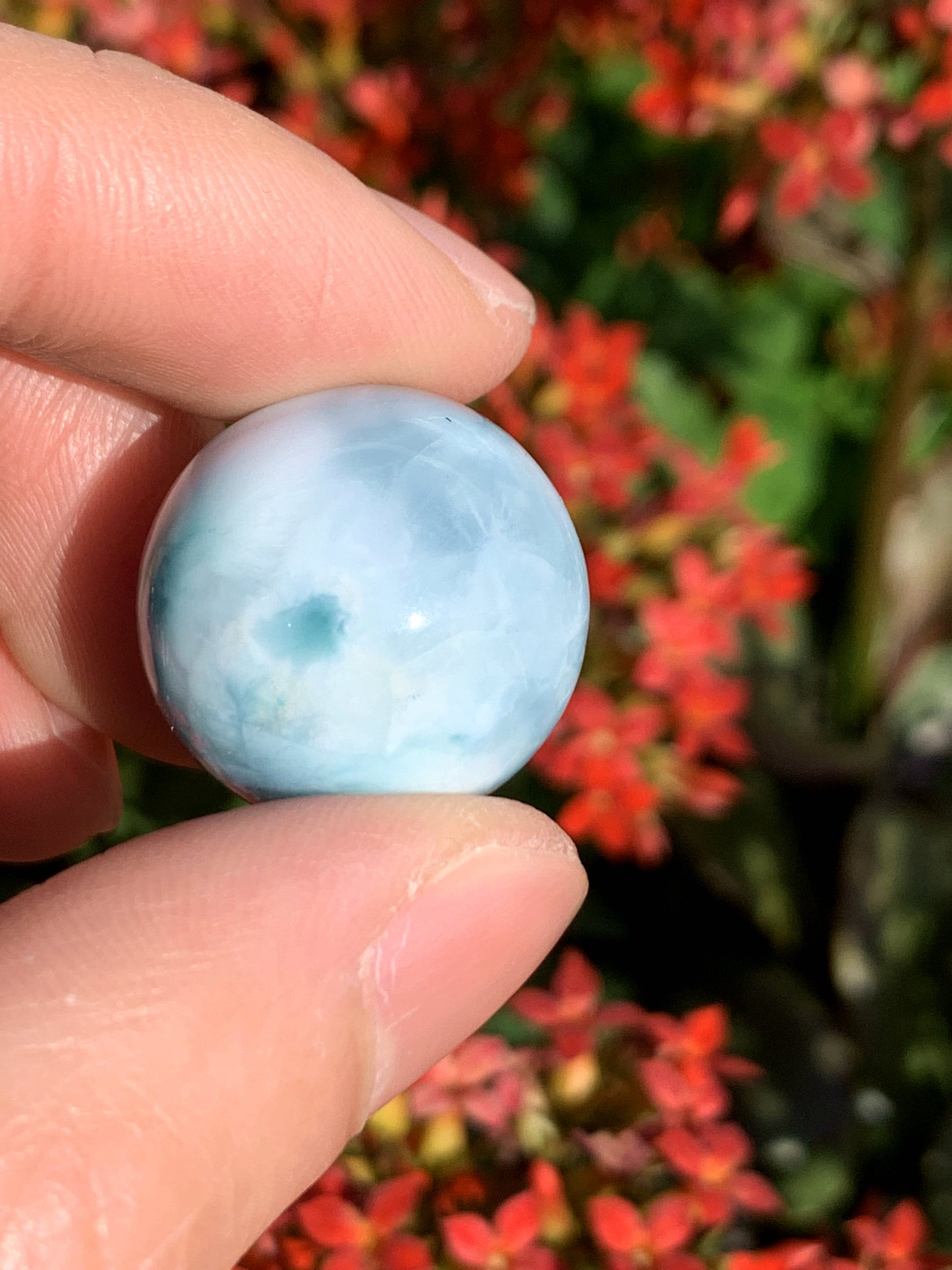 AAA Natural Authentic Dominican Larimar Pendant,Gems Jewelry,Gems Pendant,Crystal Pendant,ET793