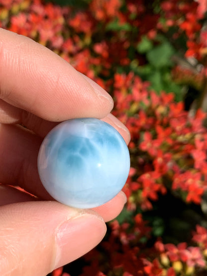 AAA Natural Authentic Dominican Larimar Pendant,Gems Jewelry,Gems Pendant,Crystal Pendant,ET795