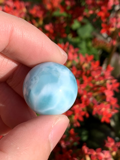 AAA Natural Authentic Dominican Larimar Pendant,Gems Jewelry,Gems Pendant,Crystal Pendant,ET795