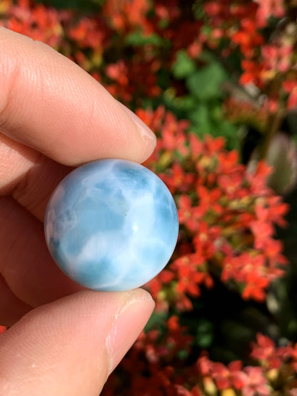 AAA Natural Authentic Dominican Larimar Pendant,Gems Jewelry,Gems Pendant,Crystal Pendant,ET795