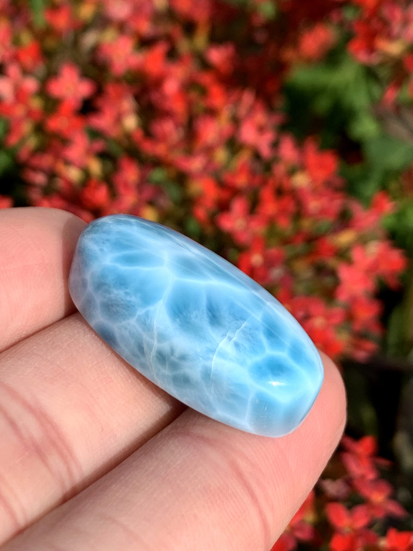 AAA Natural Authentic Dominican Larimar Pendant,Gems Jewelry,Gems Pendant,Crystal Pendant,ET796