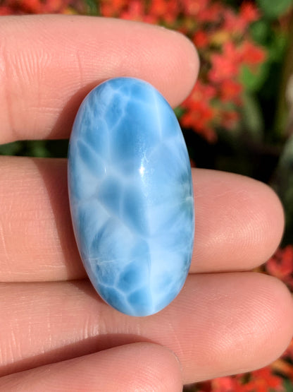 AAA Natural Authentic Dominican Larimar Pendant,Gems Jewelry,Gems Pendant,Crystal Pendant,ET796