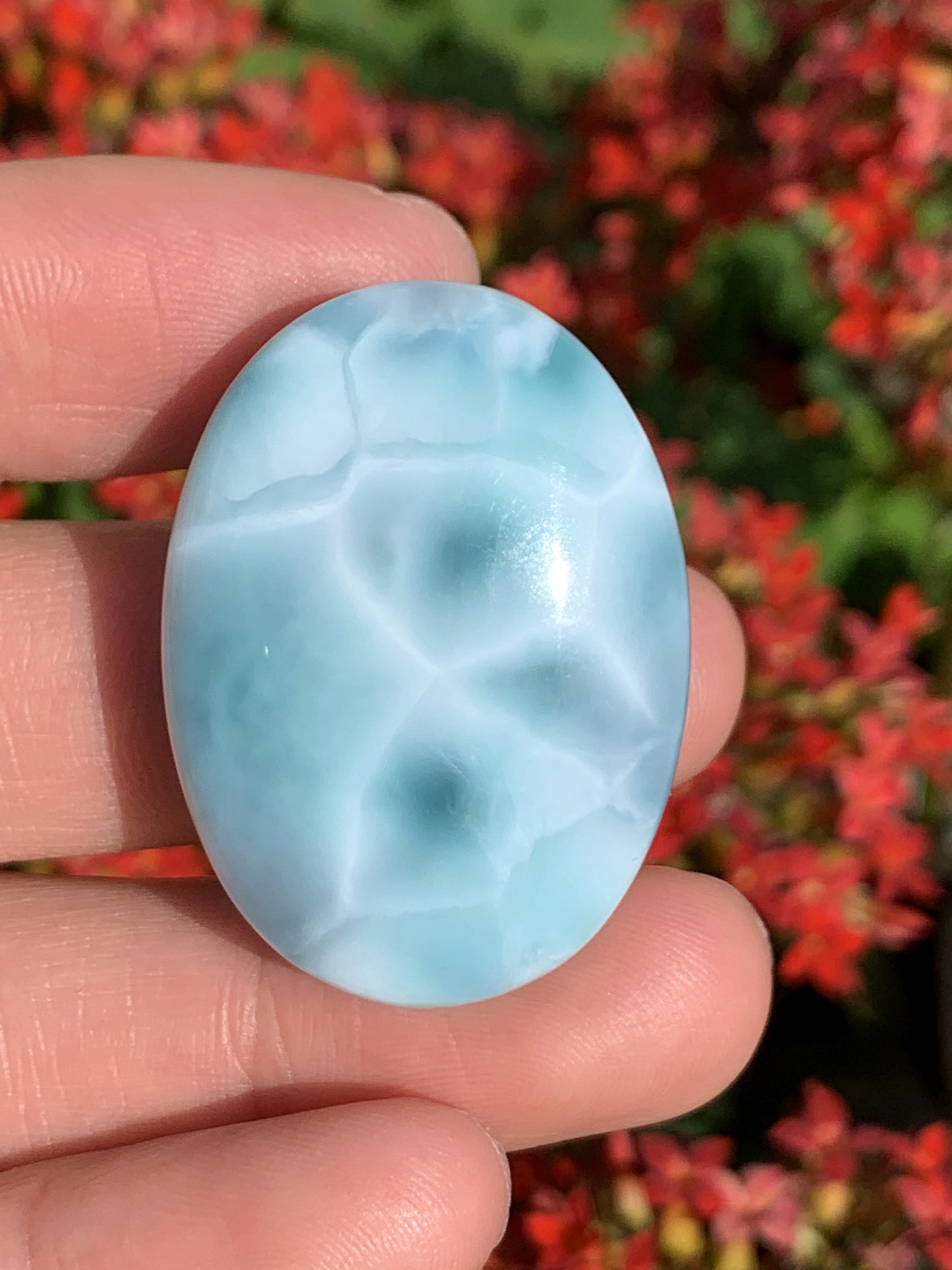 AAA+ Natural Authentic Dominican Larimar Pendant,Gems Jewelry,Gems Pendant,Crystal Pendant,ET720