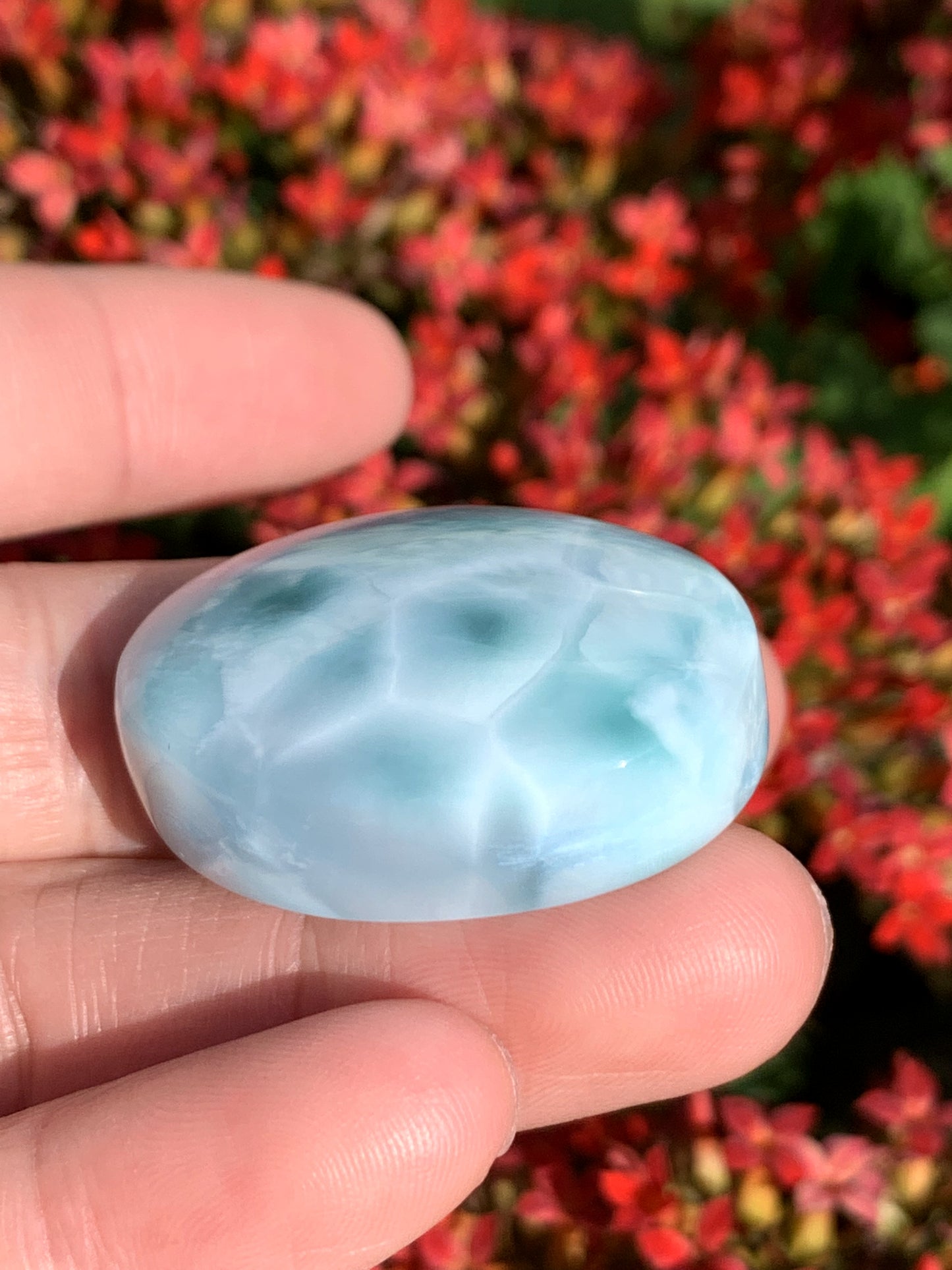 AAA+ Natural Authentic Dominican Larimar Pendant,Gems Jewelry,Gems Pendant,Crystal Pendant,ET720