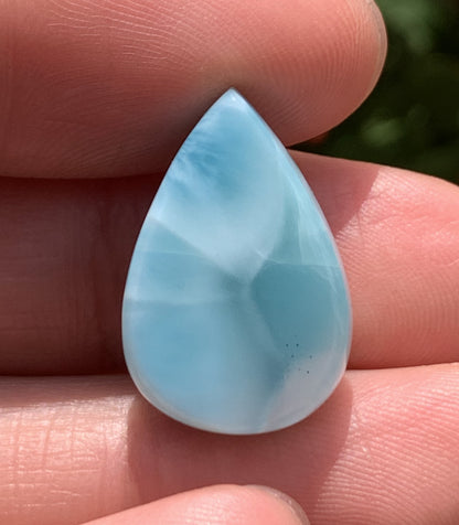 AAA+ Natural Authentic Dominican Larimar Pendant,Gems Jewelry,Gems Pendant,Crystal Pendant,ET322