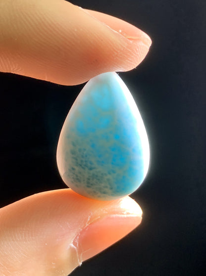 AAA Natural Authentic Dominican Larimar Pendant,Gems Jewelry,Gems Pendant,Crystal Pendant ET784