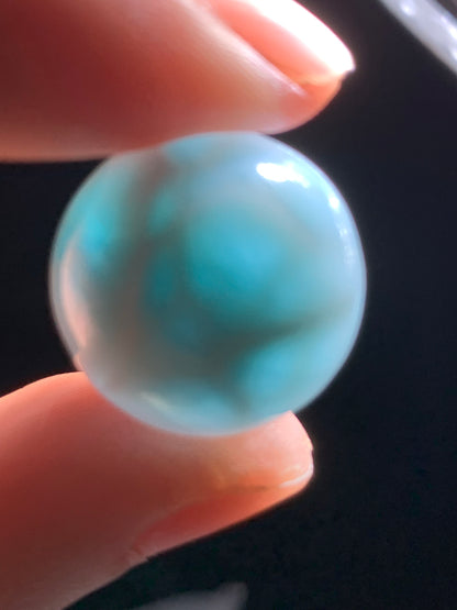 AAA+ Natural Authentic Dominican Larimar Pendant,Gems Jewelry,Gems Pendant,Crystal Pendant,ET733