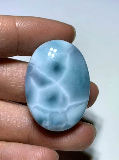 AAA+ Natural Authentic Dominican Larimar Pendant,Gems Jewelry,Gems Pendant,Crystal Pendant,ET720