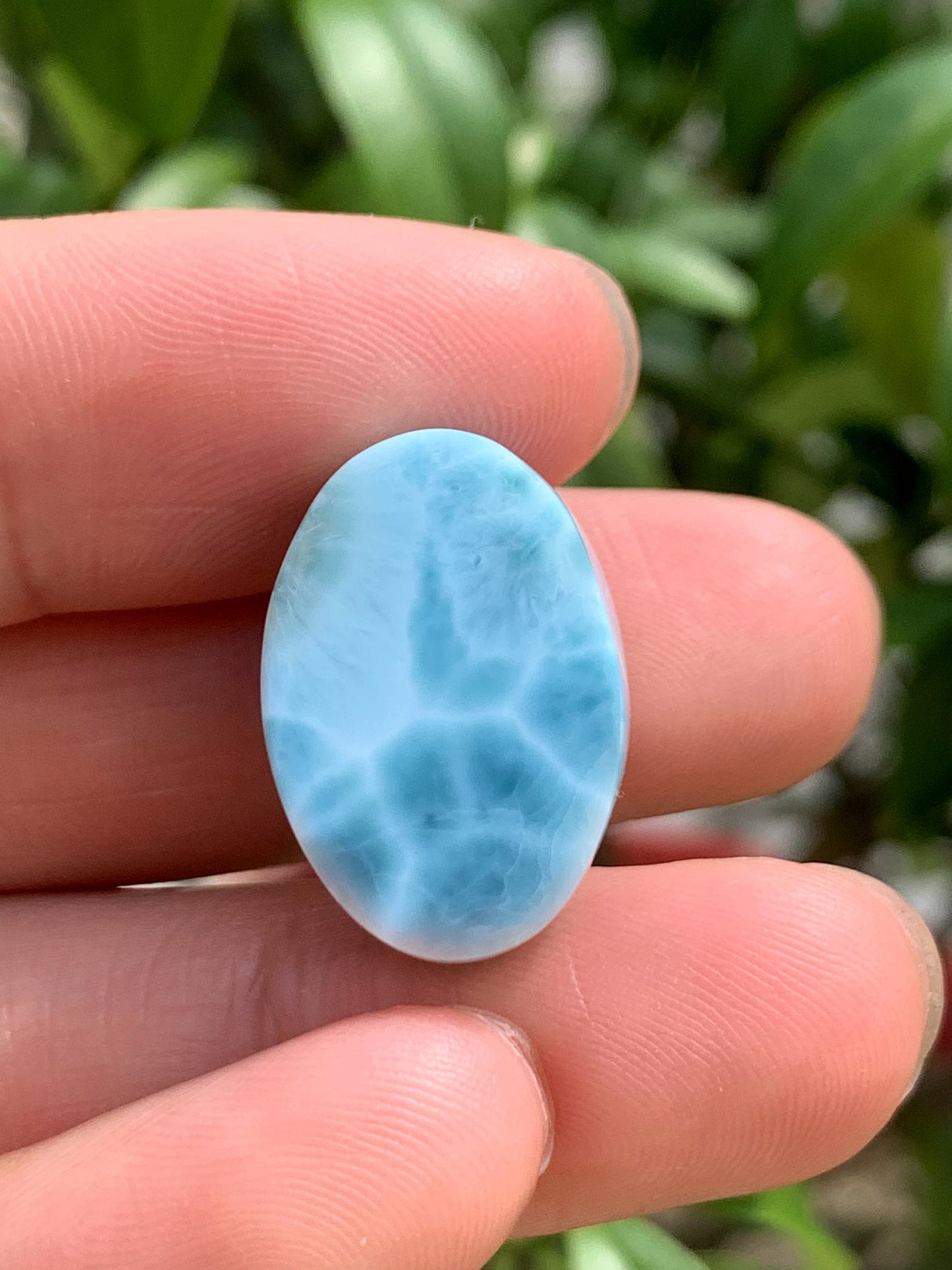 AAAA Natural Authentic Dominican Larimar Pendant,Gems Jewelry,Gems Pendant,Crystal Pendant,ET809