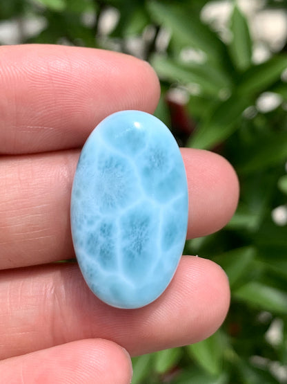 AAA+ Natural Authentic Dominican Larimar Pendant,Gems Jewelry,Gems Pendant,Crystal Pendant,ET818