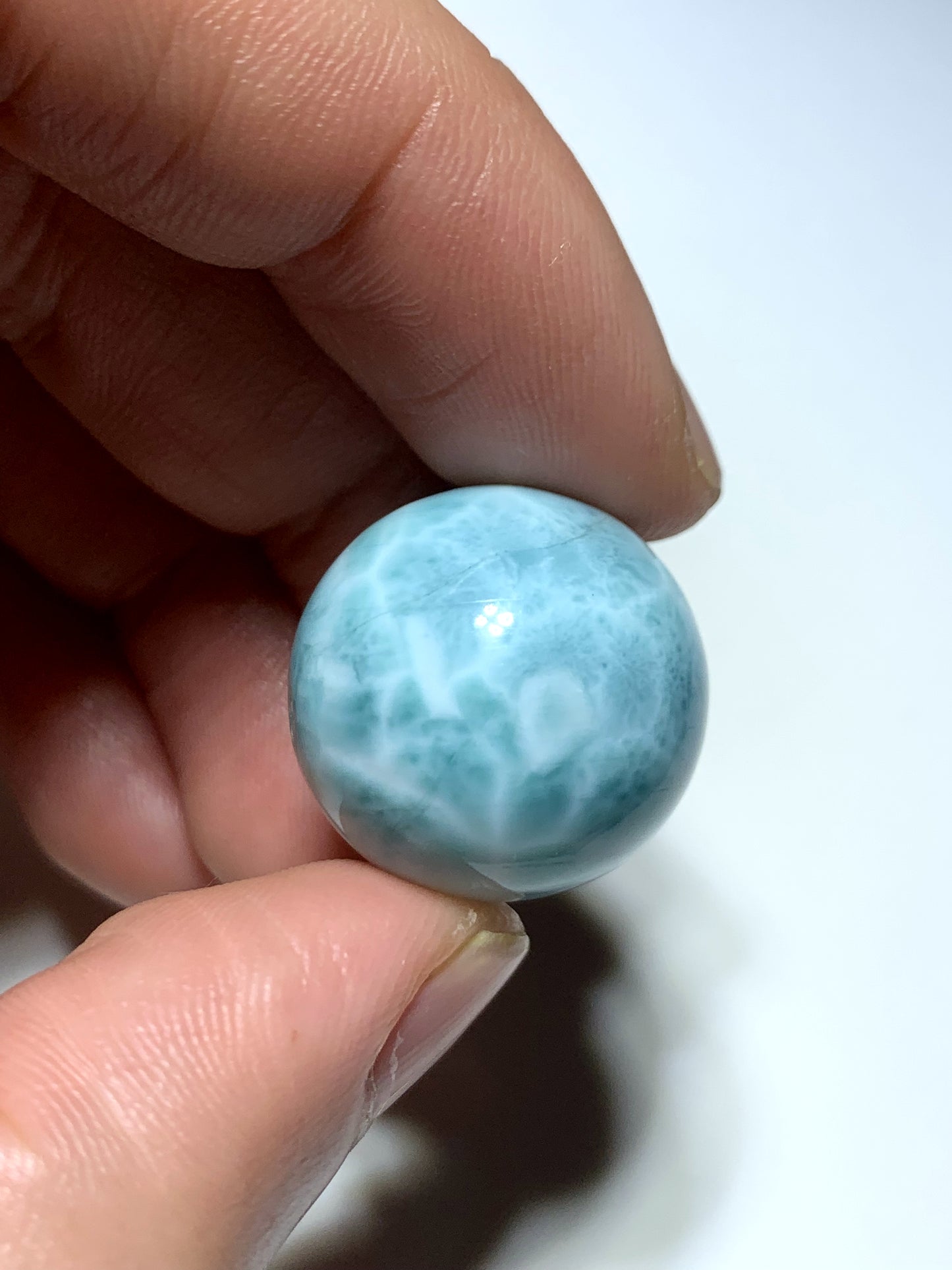 AAA Natural Authentic Dominican Larimar Pendant,Gems Jewelry,Gems Pendant,Crystal Pendant,ET793