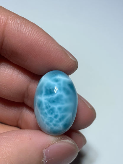 AAAA Natural Authentic Dominican Larimar Pendant,Gems Jewelry,Gems Pendant,Crystal Pendant,ET809