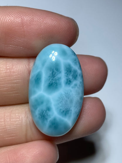 AAA+ Natural Authentic Dominican Larimar Pendant,Gems Jewelry,Gems Pendant,Crystal Pendant,ET818