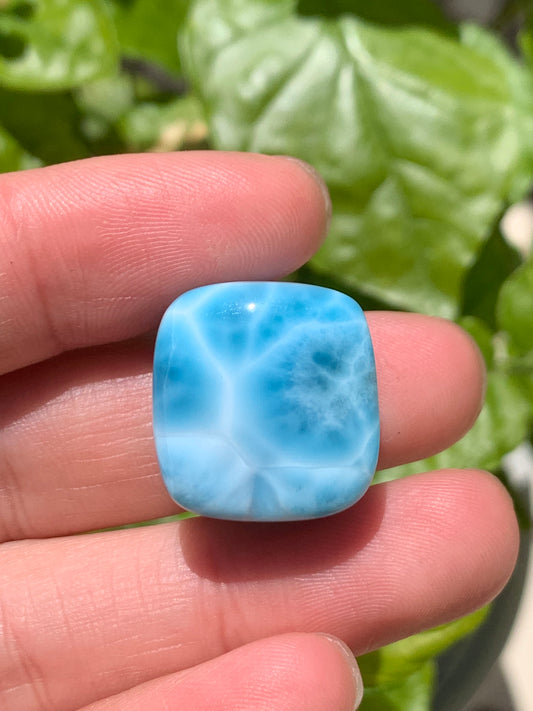 AAA Natural Authentic Dominican Larimar Pendant,Gems Jewelry,Gems Pendant,Crystal Pendant,ET832