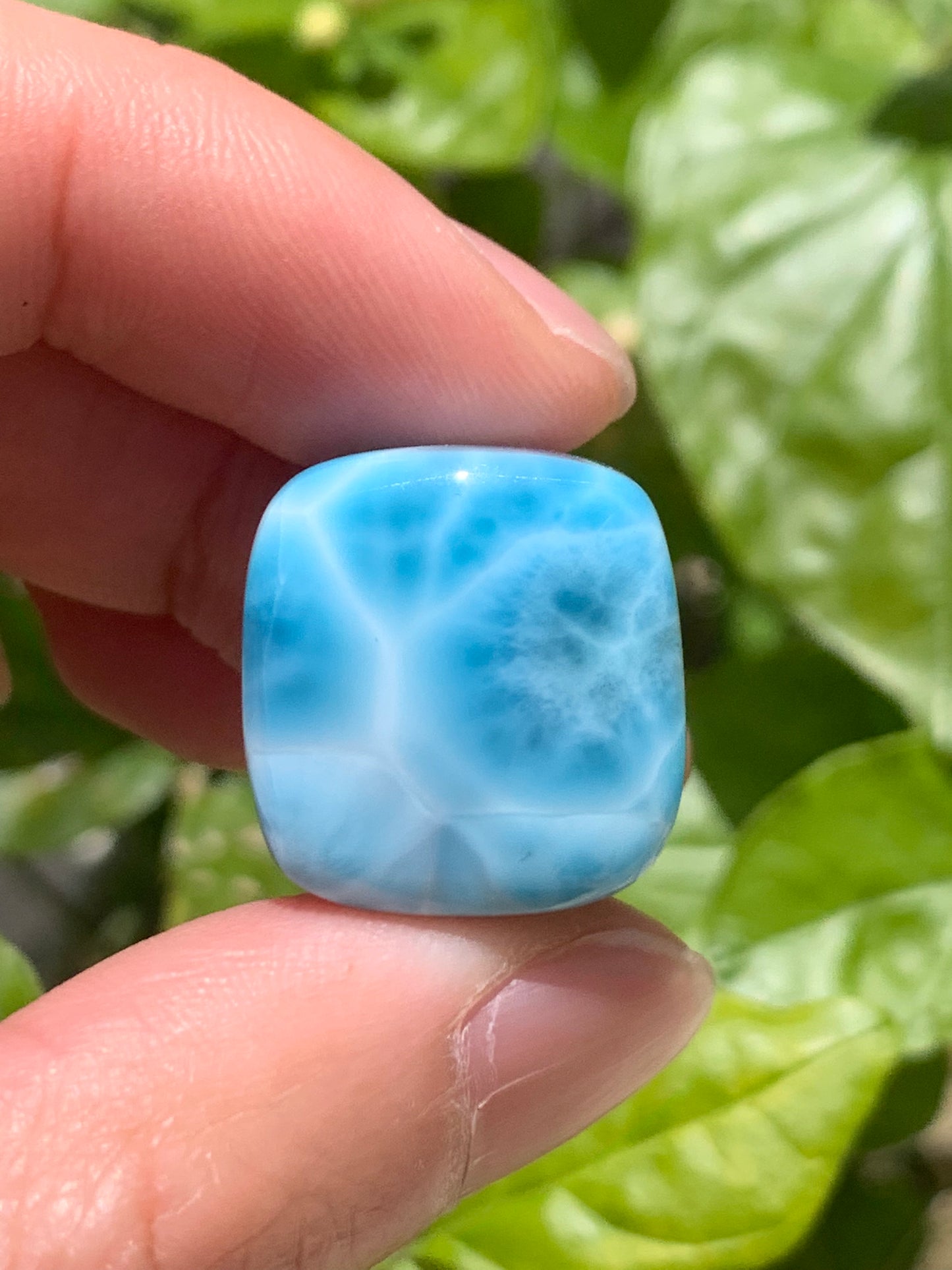 AAA Natural Authentic Dominican Larimar Pendant,Gems Jewelry,Gems Pendant,Crystal Pendant,ET832