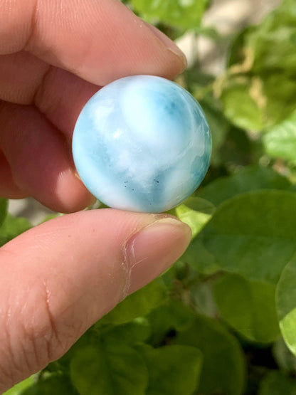 AAA+ Natural Authentic Dominican Larimar Pendant,Gems Jewelry,Gems Pendant,Crystal Pendant,ET815