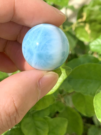 AAA+ Natural Authentic Dominican Larimar Pendant,Gems Jewelry,Gems Pendant,Crystal Pendant,ET815