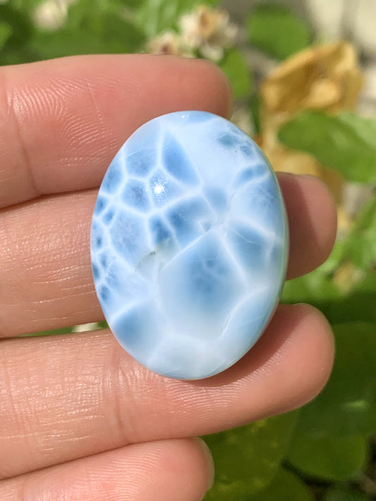 AAA Natural Authentic Dominican Larimar Pendant,Gems Jewelry,Gems Pendant,Crystal Pendant,ET829