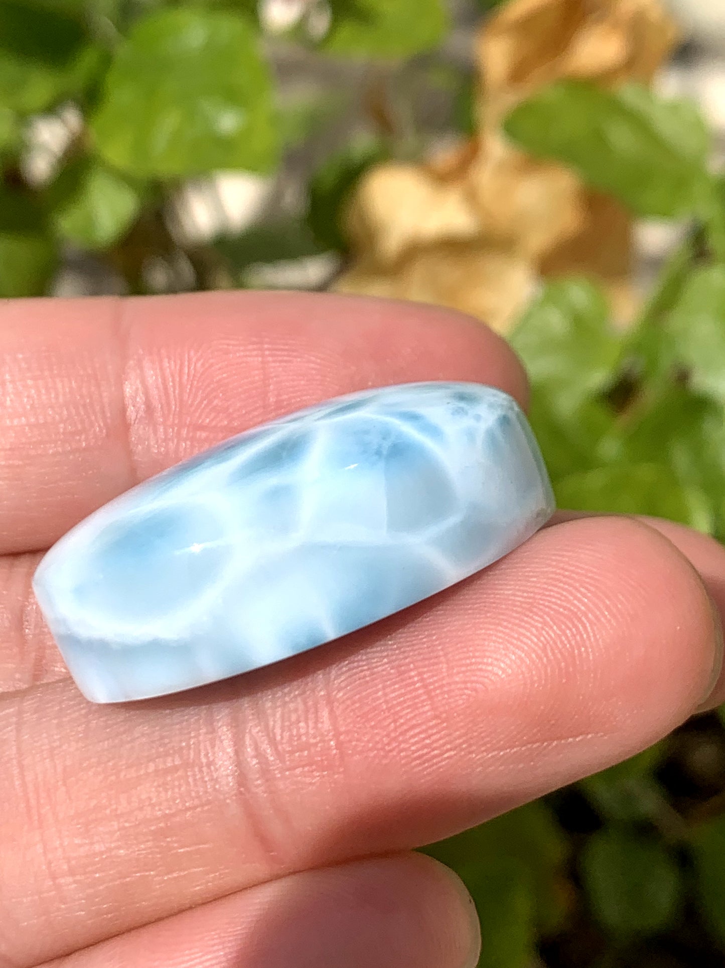 AAA Natural Authentic Dominican Larimar Pendant,Gems Jewelry,Gems Pendant,Crystal Pendant,ET829