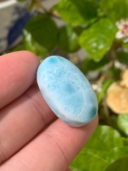 AAA Natural Authentic Dominican Larimar Pendant,Larimar Necklace,Crystal Pendant,Gems Pendant ET842