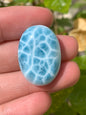 AAAA Natural Authentic Dominican Larimar Pendant,Larimar Necklace,Crystal Pendant,Gems Pendant ET846