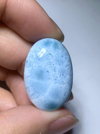 AAA Natural Authentic Dominican Larimar Pendant,Larimar Necklace,Crystal Pendant,Gems Pendant ET842