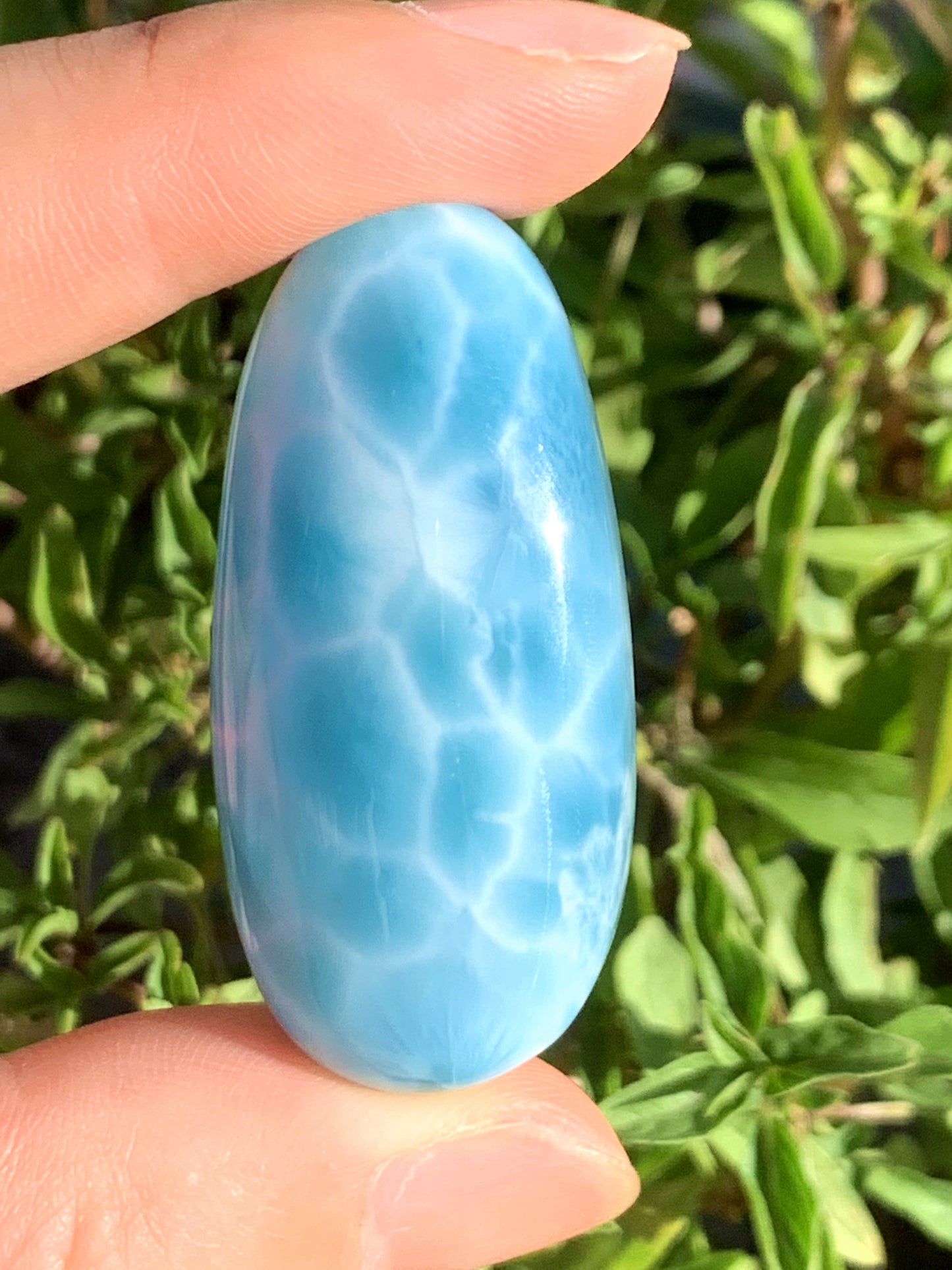 AAAAA+ Natural Authentic Dominican Larimar Pendant,Larimar Stone, Collectible Larimar,Larimar Jewelry ET960